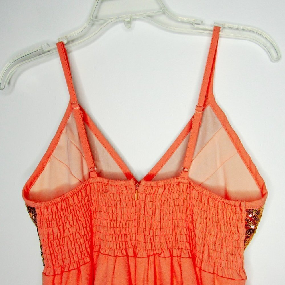 Tobi - Sequined Spaghetti Strap Mini-Dress -- S/P - Picture 5 of 7